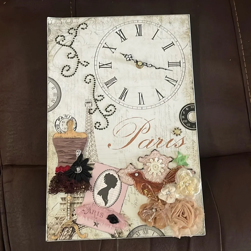 Purchased decorated clock